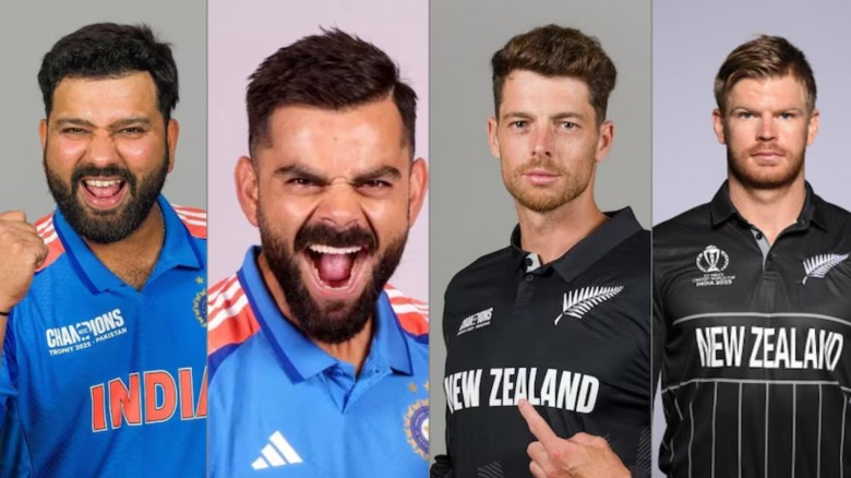 চ্যাম্পিয়ন্স ট্রফির ভারত-নিউজিল্যান্ড মহারণ আজ বিকাল ৩টা