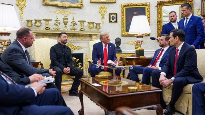 রাশিয়া ও ইউক্রেনের মধ্যে বৈঠকের আয়োজন করছেন ট্রাম্প